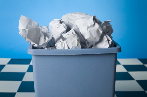 Various sizes of skip containers available for hire in Hampstead