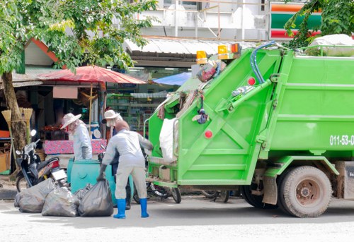 Commercial skip for construction waste in Hampstead