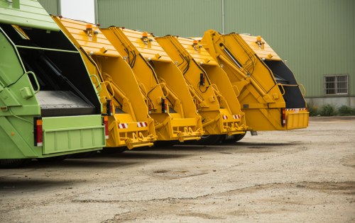 Various hazardous waste types requiring proper disposal
