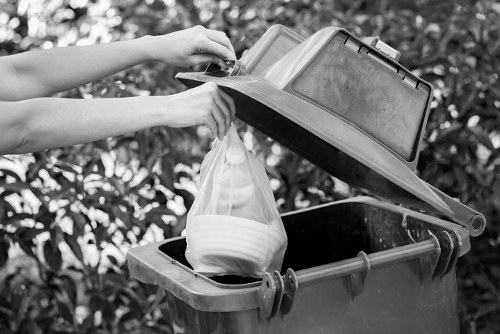 Professional skip hire service assisting customers in Hampstead